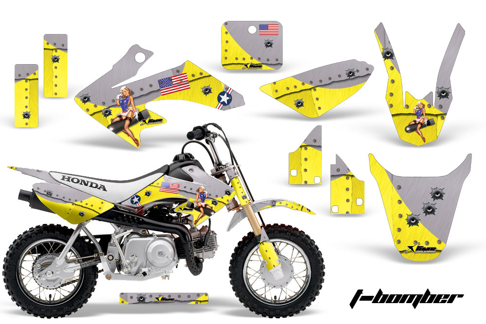 Honda CRF 50 Graphics Kit TB Y